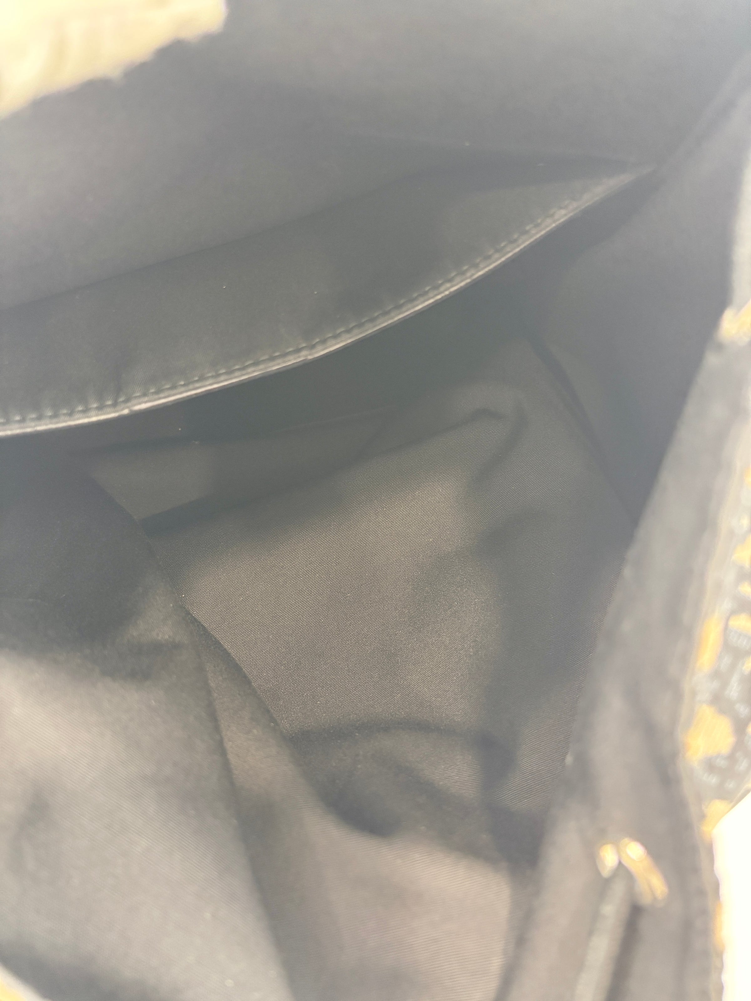 Motion Backpack in Oblique Nylon with Leather Medium