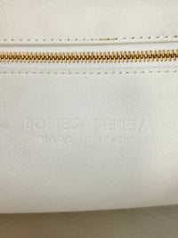 White Intrecciato Camera Bag