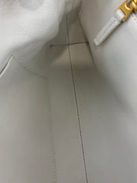 White Intrecciato Camera Bag