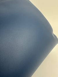 8BN226 Regular Peekaboo Blue Smooth Leather Bag