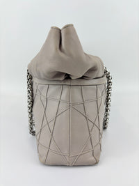 Medium Granville Chain Tote in Grey Cannage Lambskin SHW
