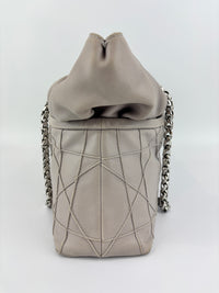 Medium Granville Chain Tote in Grey Cannage Lambskin SHW