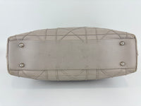 Medium Granville Chain Tote in Grey Cannage Lambskin SHW