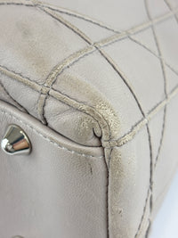 Medium Granville Chain Tote in Grey Cannage Lambskin SHW
