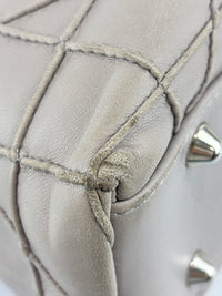 Medium Granville Chain Tote in Grey Cannage Lambskin SHW