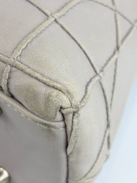 Medium Granville Chain Tote in Grey Cannage Lambskin SHW