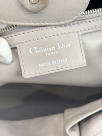 Medium Granville Chain Tote in Grey Cannage Lambskin SHW