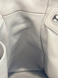 Medium Granville Chain Tote in Grey Cannage Lambskin SHW