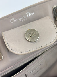 Medium Granville Chain Tote in Grey Cannage Lambskin SHW