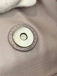 Medium Granville Chain Tote in Grey Cannage Lambskin SHW