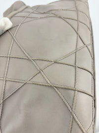 Medium Granville Chain Tote in Grey Cannage Lambskin SHW
