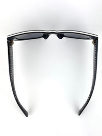 FRIDA/G/S Women’s Sunglasses in Black/White - Glampot