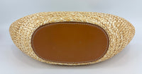 Beach Bag Raffia and Leather