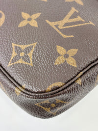 Limited Edition Monogram Illustre Transatlantic Mini Pochette Accessories in Rose Ballerine