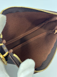 Limited Edition Monogram Illustre Transatlantic Mini Pochette Accessories in Rose Ballerine