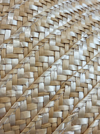 Beach Bag Raffia and Leather