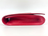 Large Belle De Jour Clutch Red Calfskin