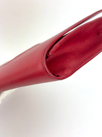 Large Belle De Jour Clutch Red Calfskin