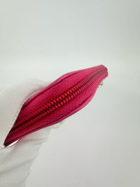 Boy Pink Quilted Lambskin Zip Around Wallet