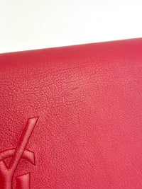 Large Belle De Jour Clutch Red Calfskin