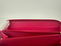 Boy Pink Quilted Lambskin Zip Around Wallet