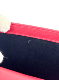 Large Belle De Jour Clutch Red Calfskin