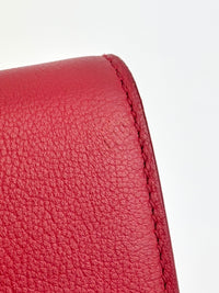 Large Belle De Jour Clutch Red Calfskin