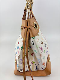 Ursula White Multicolore Bag