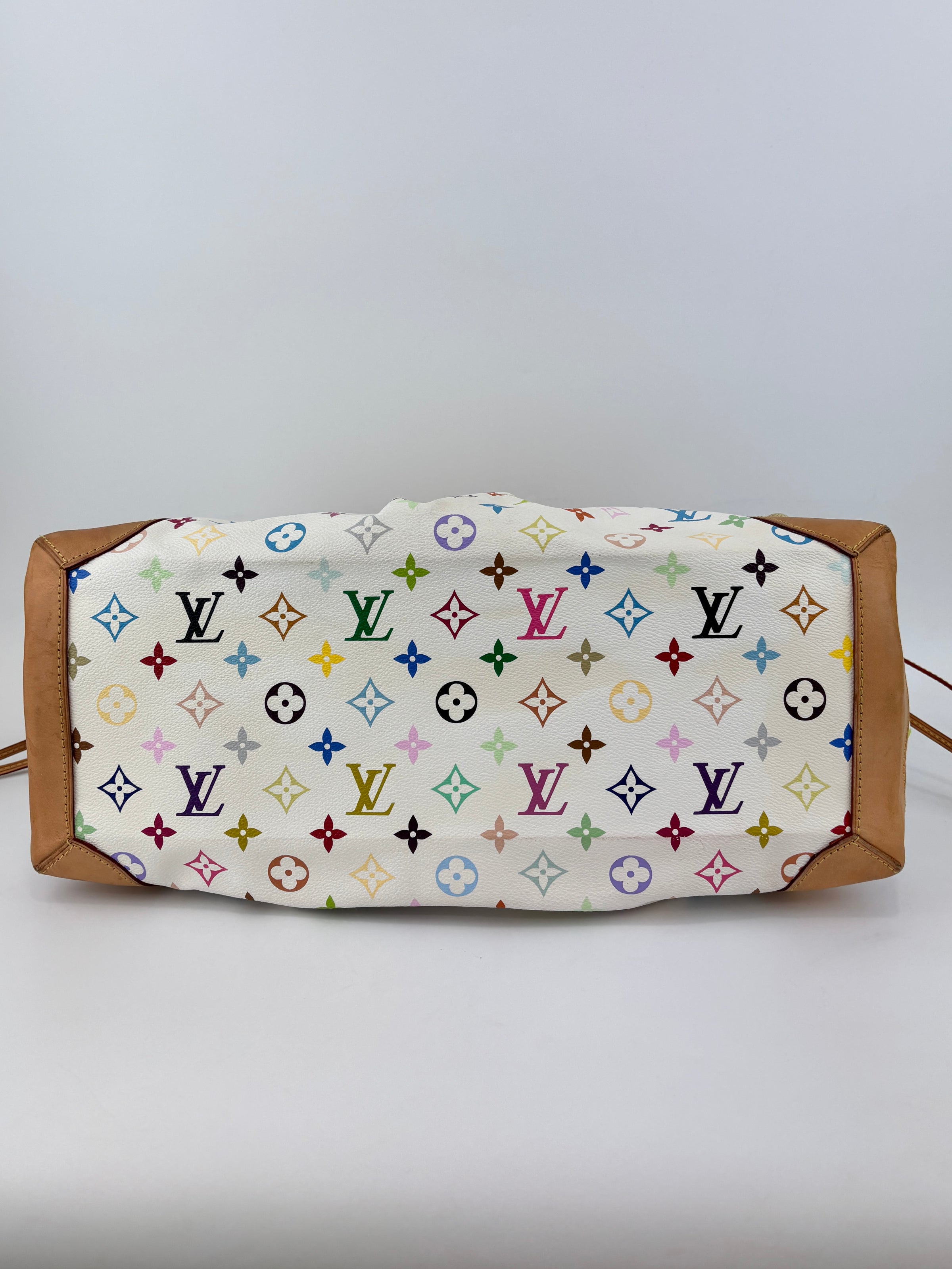 Ursula White Multicolore Bag