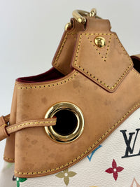 Ursula White Multicolore Bag