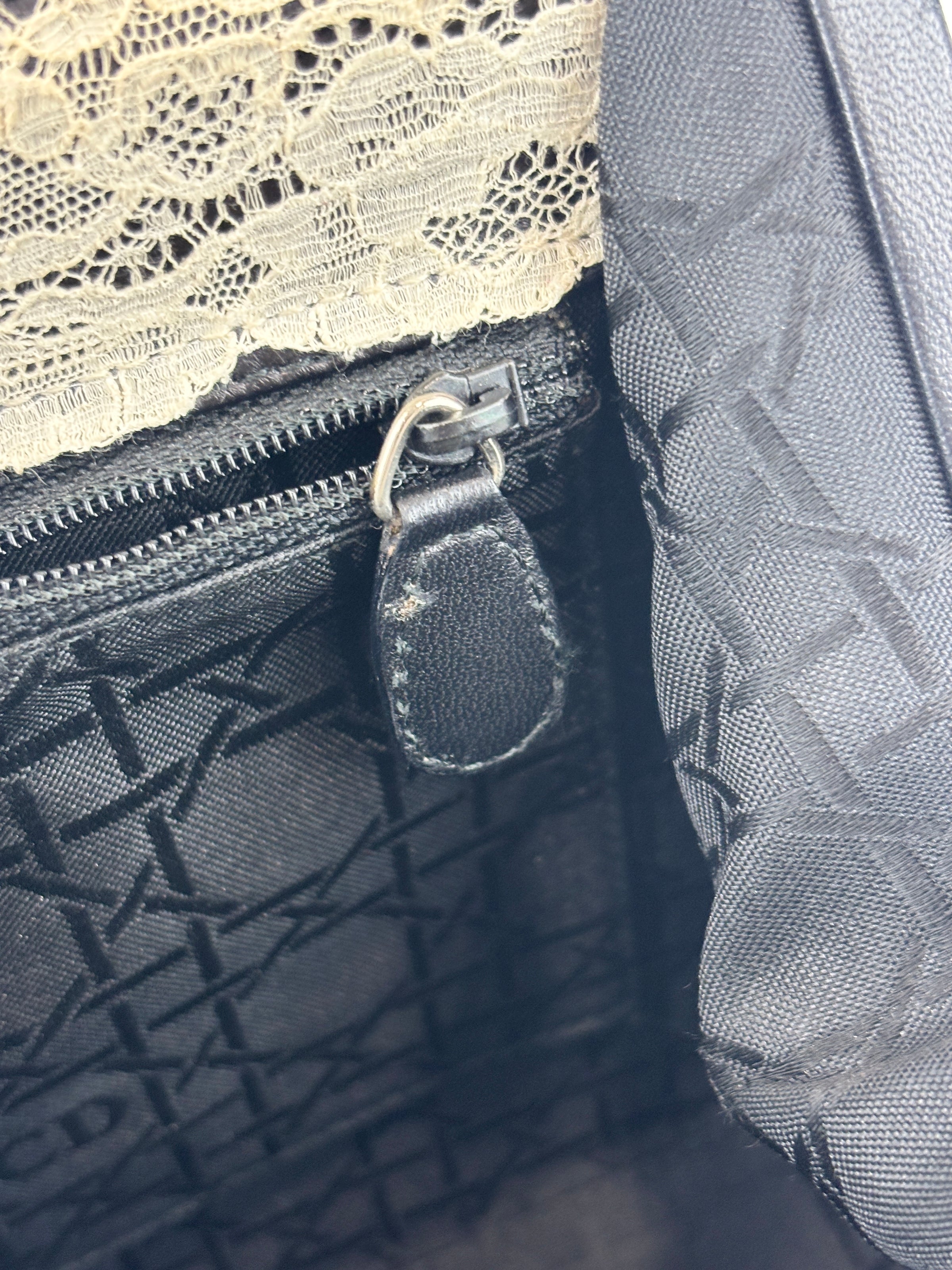 Vintage Marl Wool Shoulder Tote in Grey