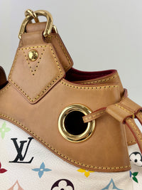 Ursula White Multicolore Bag