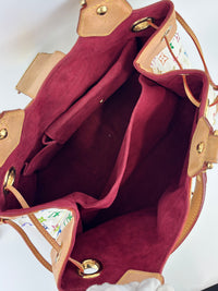 Ursula White Multicolore Bag