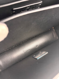 Rockstud Leather Box Bag in Black