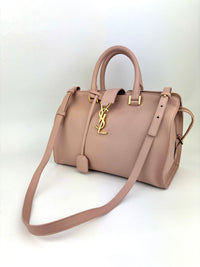 Saint Laurent Monogram Cabas Nude Pink