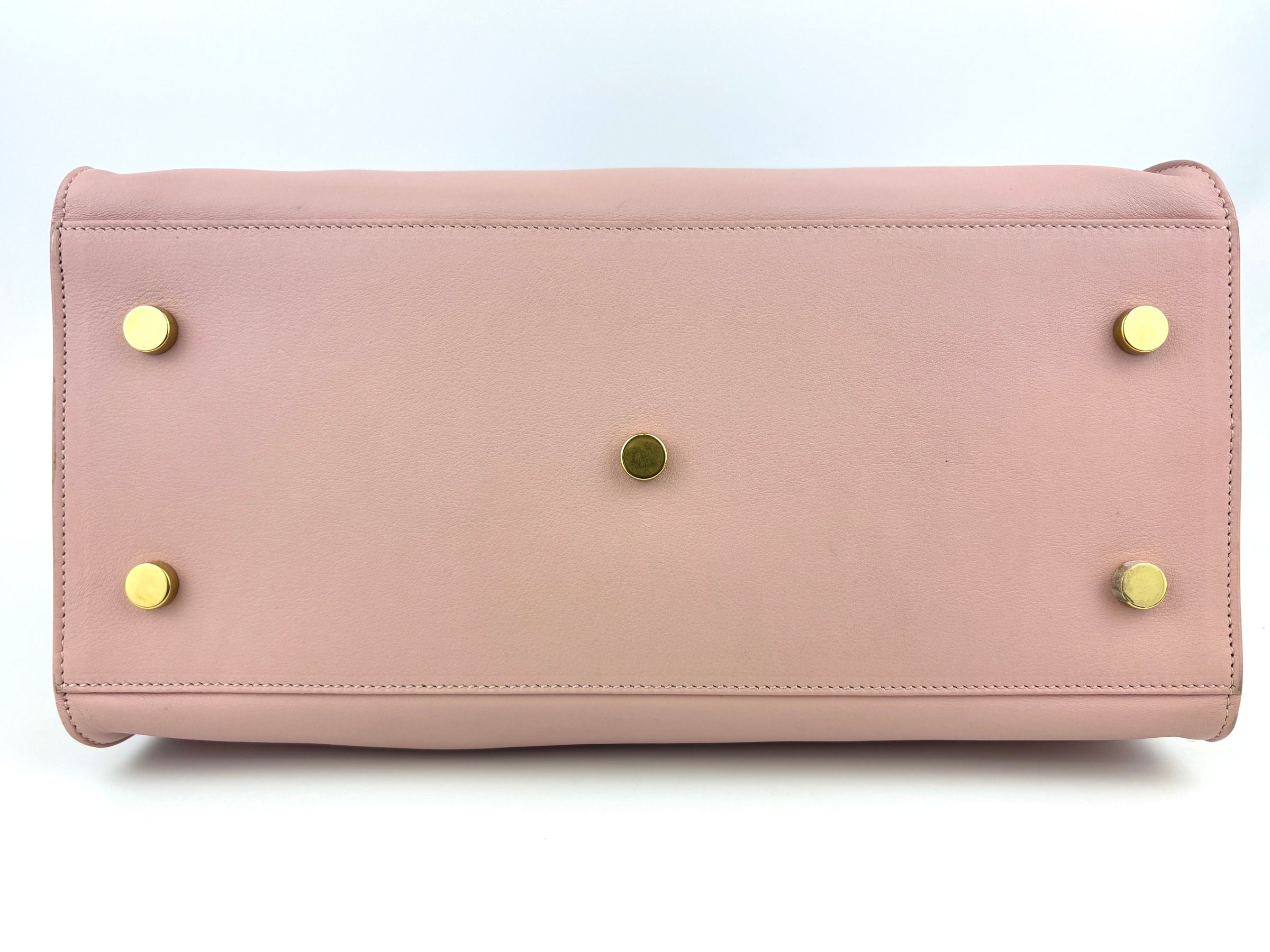 Saint Laurent Monogram Cabas Nude Pink