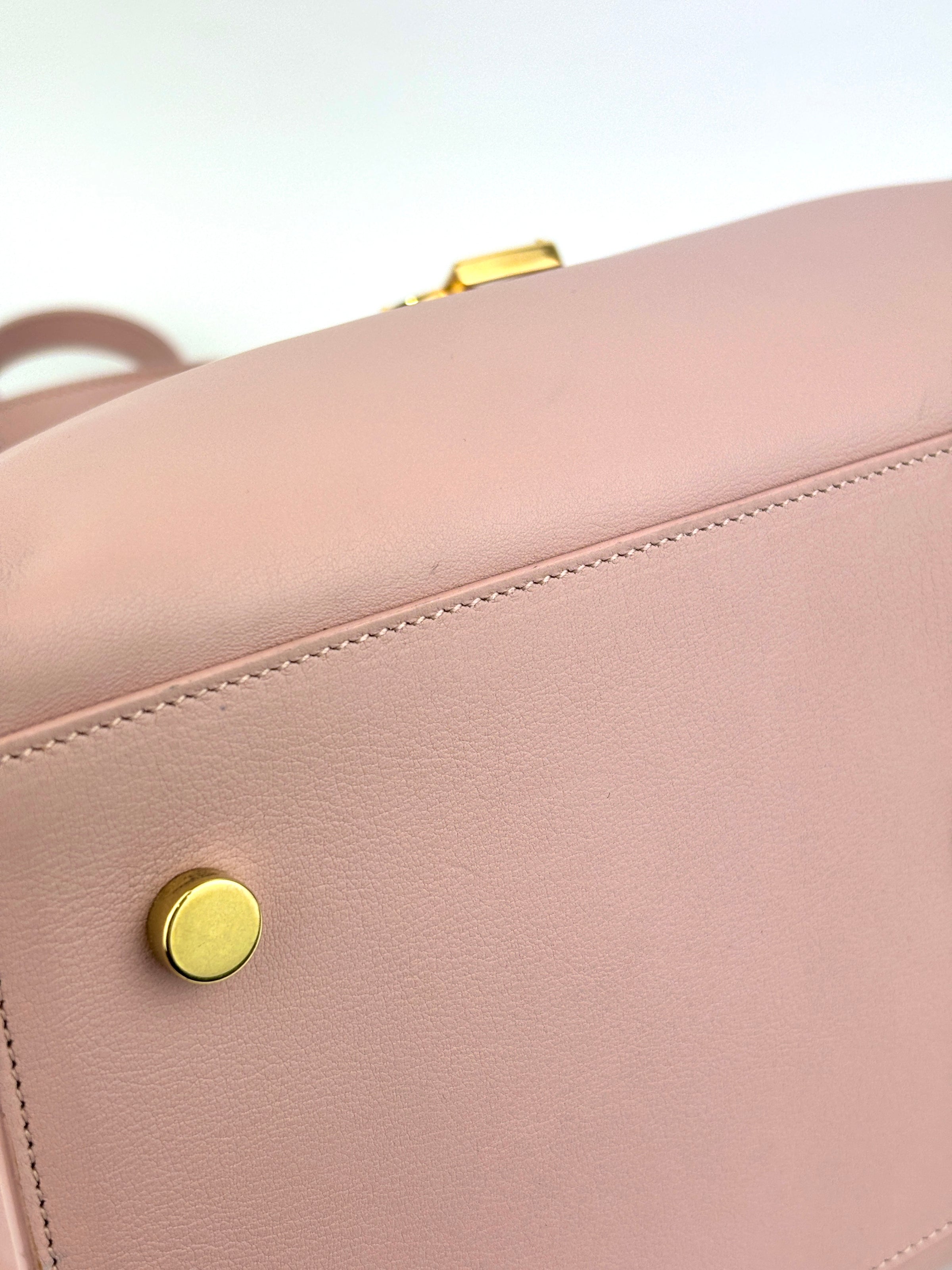 Saint Laurent Monogram Cabas Nude Pink