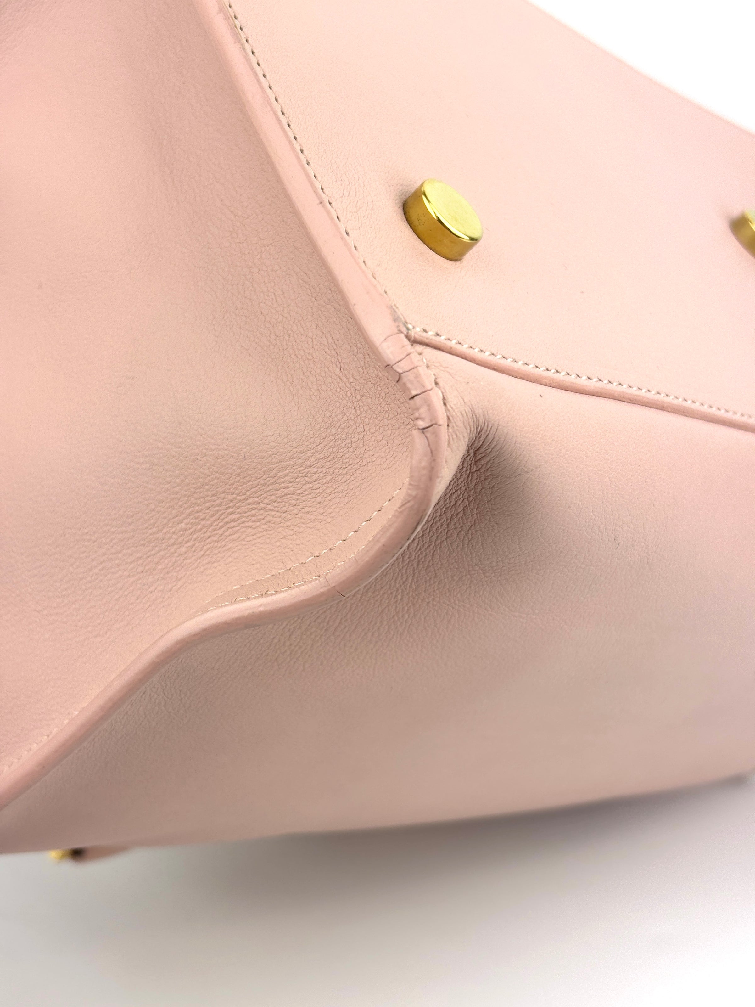 Saint Laurent Monogram Cabas Nude Pink