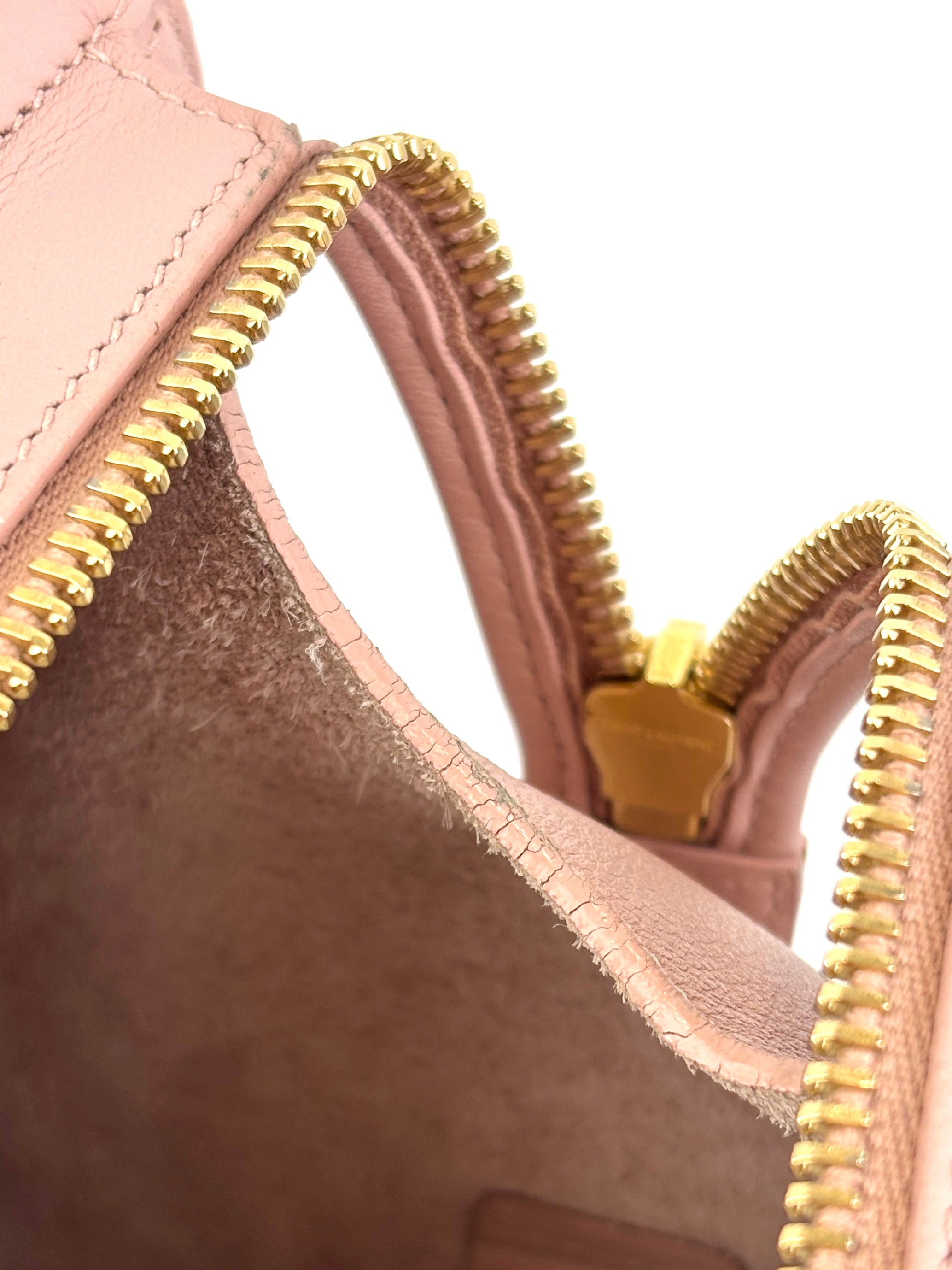 Saint Laurent Monogram Cabas Nude Pink