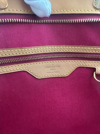 Brea MM Cerise Monogram Vernis Bag