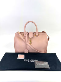 Saint Laurent Monogram Cabas Nude Pink