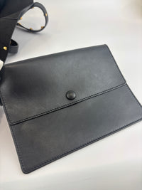 Black Studded Leather La Medusa Tote