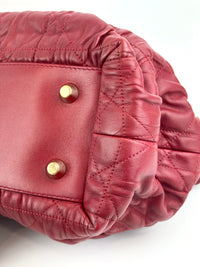 Gaufre Lambskin Cannage Delices Handbag