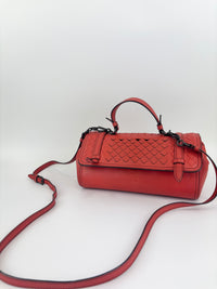 Cruise 2017 Monaco Red Leather Satchel