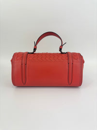 Cruise 2017 Monaco Red Leather Satchel
