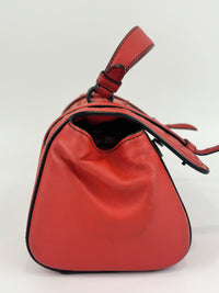 Cruise 2017 Monaco Red Leather Satchel