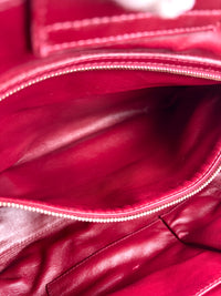 Gaufre Lambskin Cannage Delices Handbag