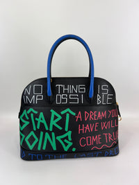 Graffiti Ville L Top Handle Bag