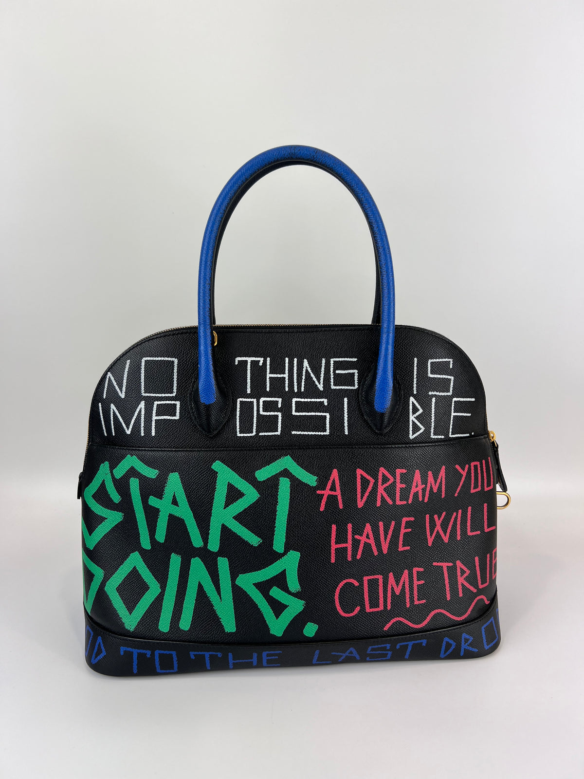 Graffiti Ville L Top Handle Bag