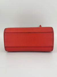 Cruise 2017 Monaco Red Leather Satchel